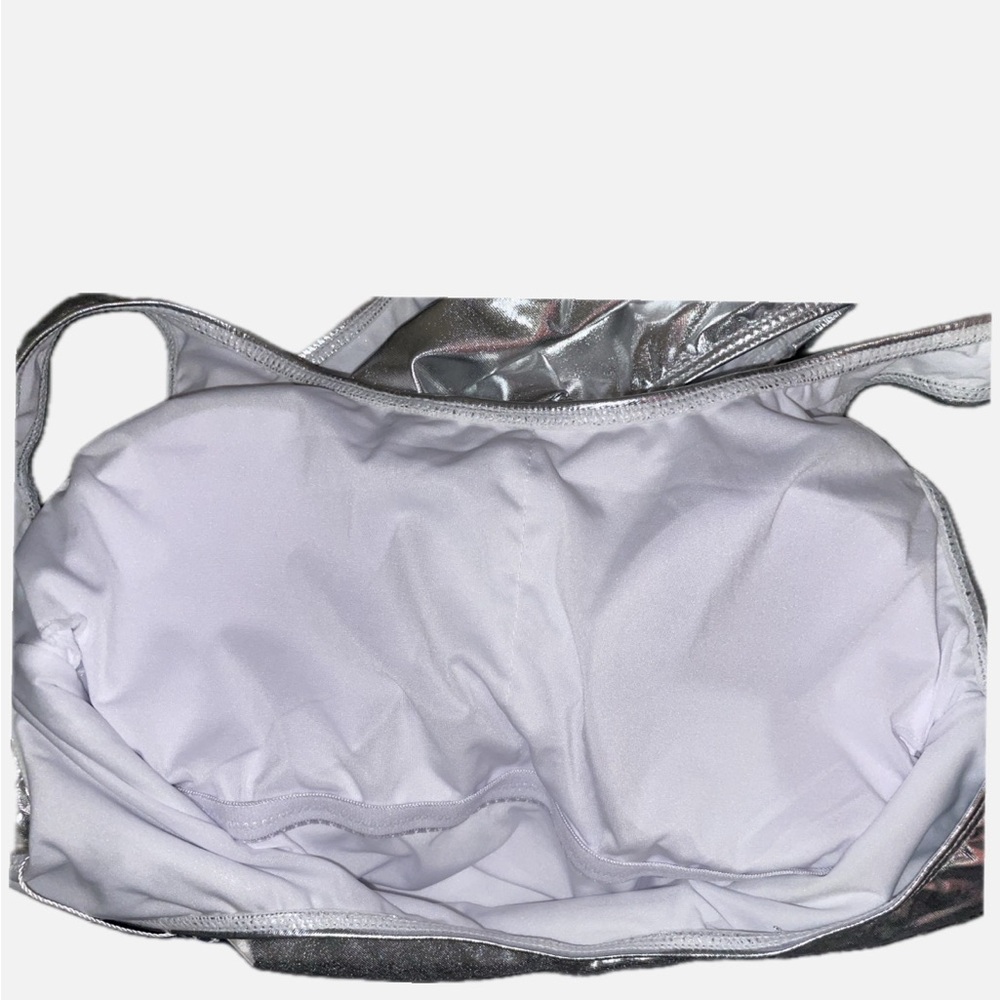 Summer mae Silver One Piece swimsuit-NWT - Picture 4 of 5
